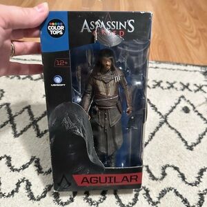 Assassin's Creed Movie AGUILAR 7" Figure McFarlane Blue Wave box damaged